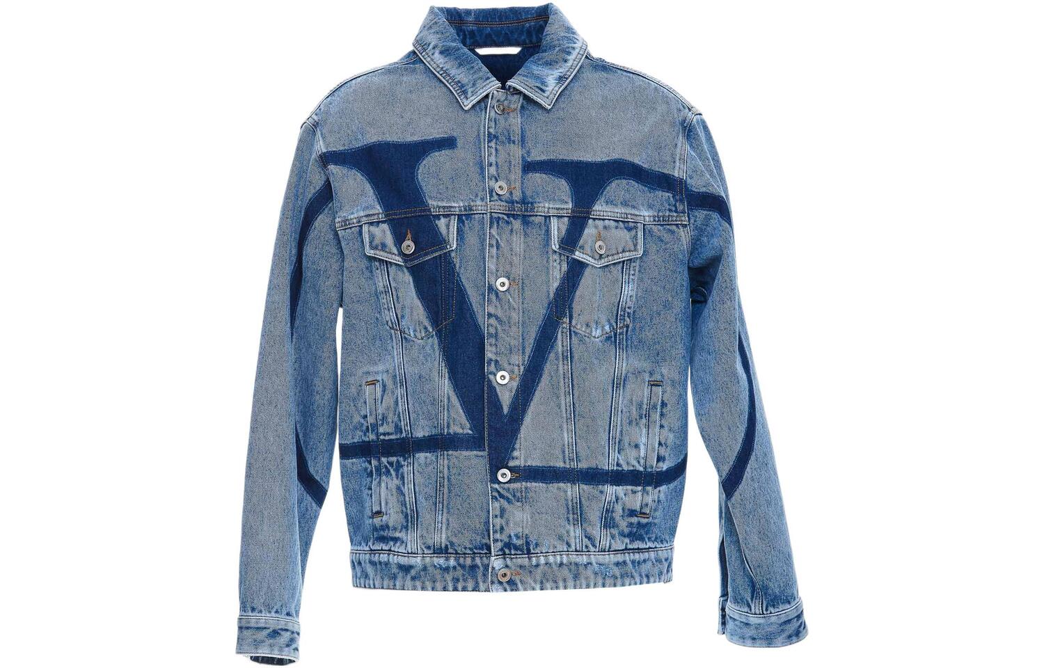 Valentino Джинсовая куртка мужская синяя SS22, Blue
Valentino Джинсовая куртка мужская синяя SS22, Blue