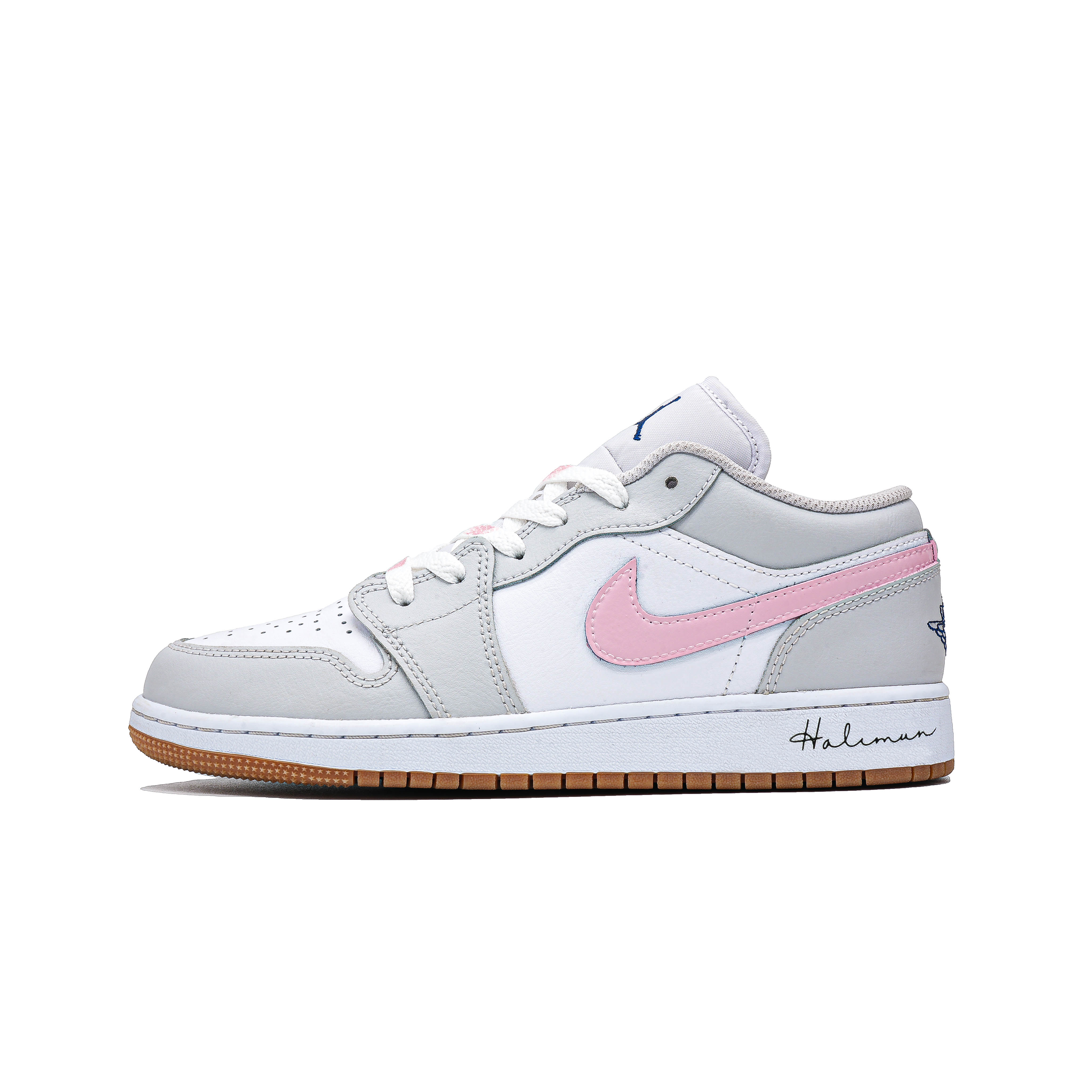 Баскетбольные кроссовки Air 1 LOW с противоскользящим износостойким верхом для детей и подростков Jordan, розовый/белый
Баскетбольные кроссовки Air 1 LOW с противоскользящим износостойким верхом для детей и подростков Jordan, розовый/белый