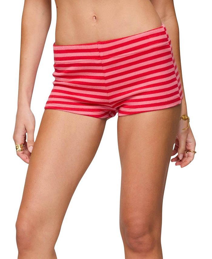 Хали Полосатые Вязаные Шорты Edikted, красный
Хали Полосатые Вязаные Шорты Edikted, красный