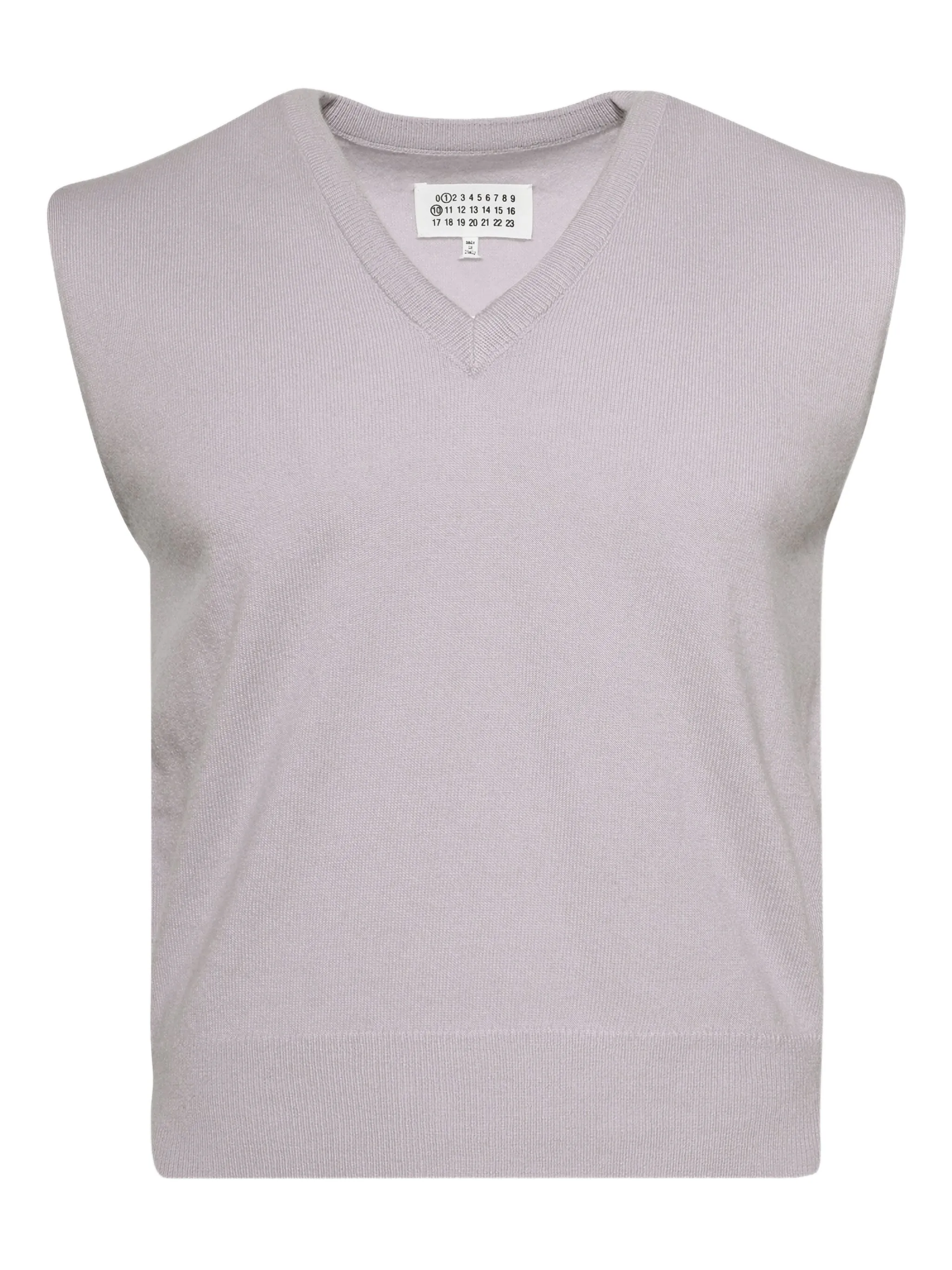 Жилет из вирджинской шерсти Maison Margiela, фиолетовый
Жилет из вирджинской шерсти Maison Margiela, фиолетовый