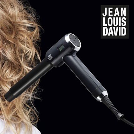Керамическая плойка с ЖК-экраном, диаметр 28 мм, 14 температурных режимов для всех типов волос - черный Jean Louis David
Керамическая плойка с ЖК-экраном, диаметр 28 мм, 14 температурных режимов для всех типов волос - черный Jean Louis David