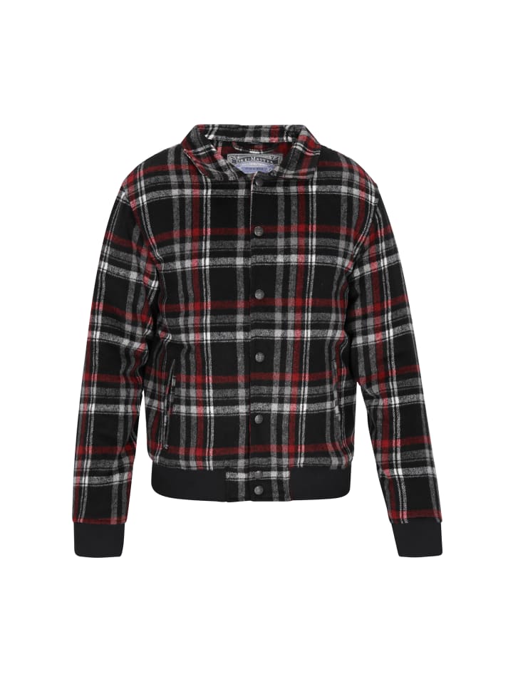 DreiMaster Мужская куртка черного цвета с разноцветными вставками
DreiMaster Мужская куртка черного цвета с разноцветными вставками