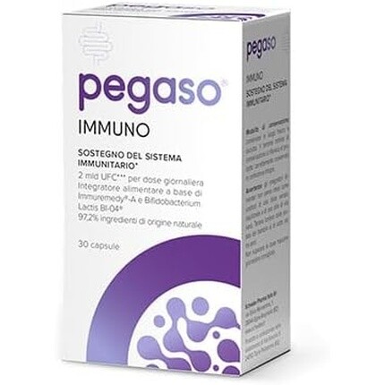 Pegaso IMMUNO 30 капсул - Поддержка иммунной системы с помощью IMMUNOREMEDY-A и Bifidocaterium Lactis 2 мл UFC
Pegaso IMMUNO 30 капсул - Поддержка иммунной системы с помощью IMMUNOREMEDY-A и Bifidocaterium Lactis 2 мл UFC