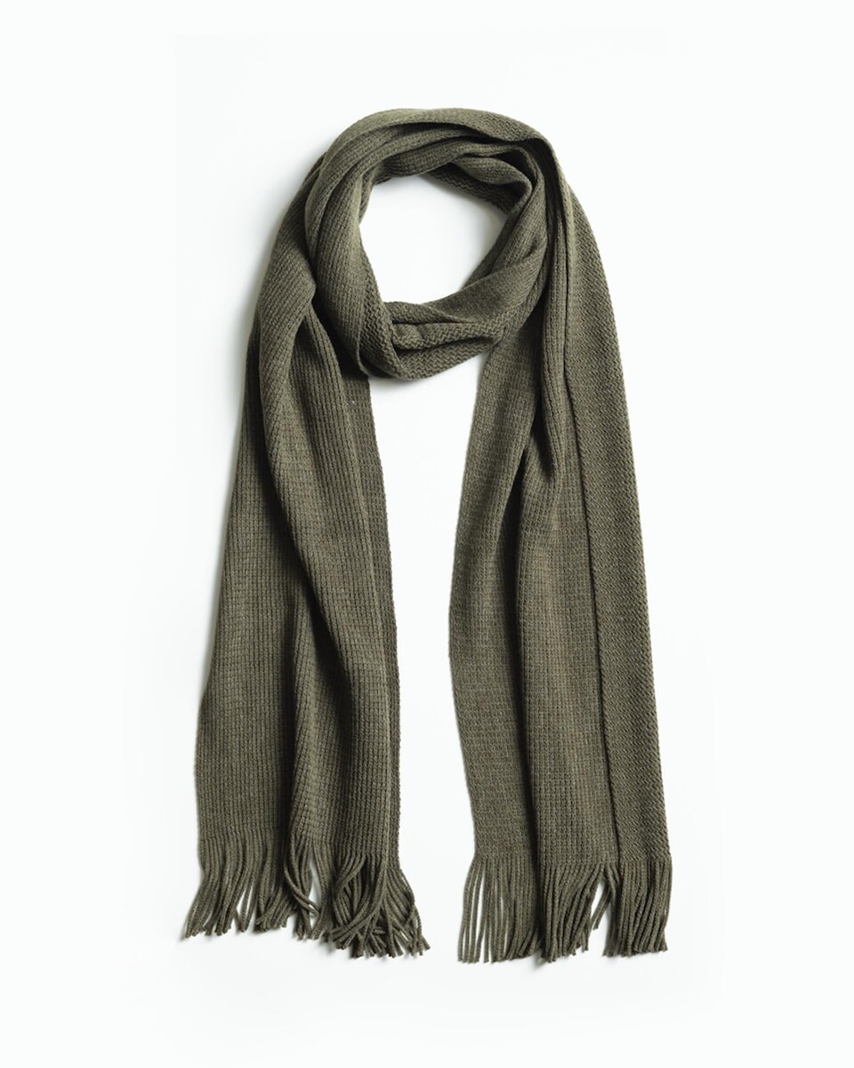 Однотонный мужской шарф цвета хаки PuroEgo, каки
Однотонный мужской шарф цвета хаки PuroEgo, каки