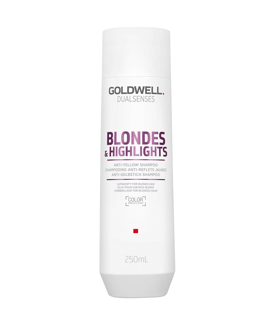 Шампунь для волос Goldwell Dualsenses Blondes & Highlights Anti-Yellow Shampo, 250 ml 
Шампунь для волос Goldwell Dualsenses Blondes & Highlights Anti-Yellow Shampo, 250 ml