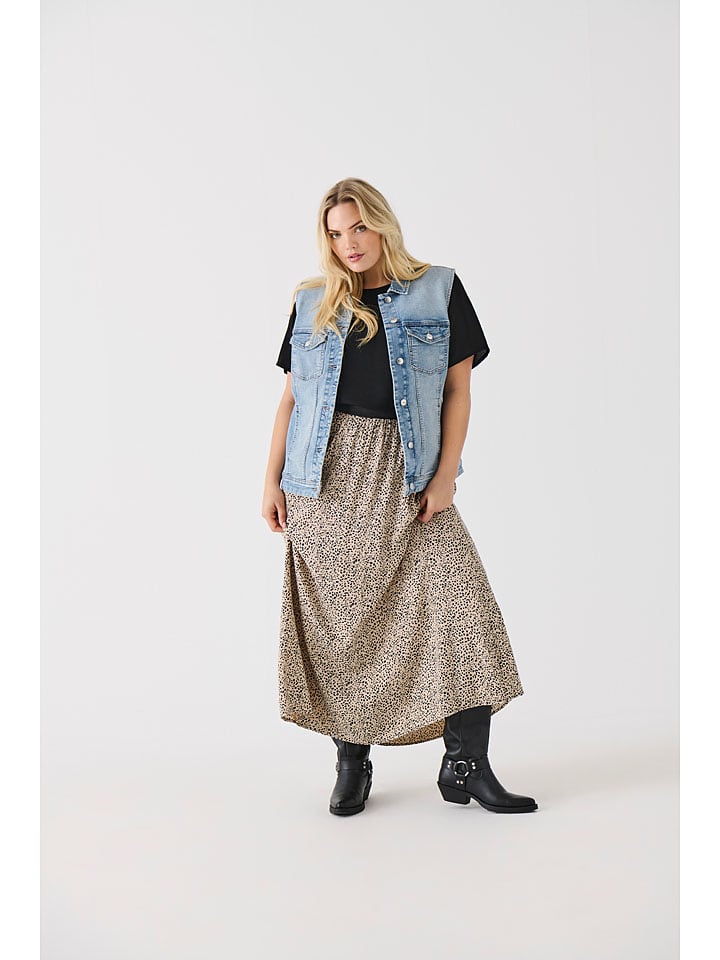 Длинные юбка ONLY Carmakoma, бежевый
Длинные юбка ONLY Carmakoma, бежевый