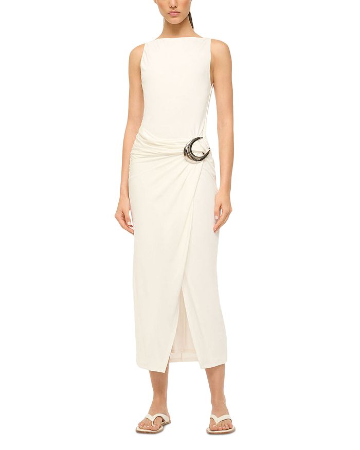 Платье Талия Миди STAUD, слоновая кость/кремовый
Платье Талия Миди STAUD, слоновая кость/кремовый