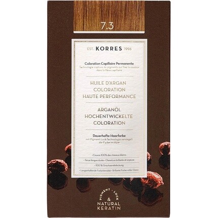 Аргановое масло Advanced Colorful 7.3 Золотой/Медовый блондин 100мл, Korres
Аргановое масло Advanced Colorful 7.3 Золотой/Медовый блондин 100мл, Korres