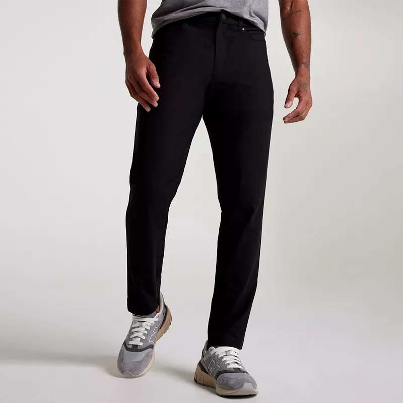 Мужские брюки Slim Fit с 5 карманами VRST — новинка для дополнительного комфорта, черный
Мужские брюки Slim Fit с 5 карманами VRST — новинка для дополнительного комфорта, черный