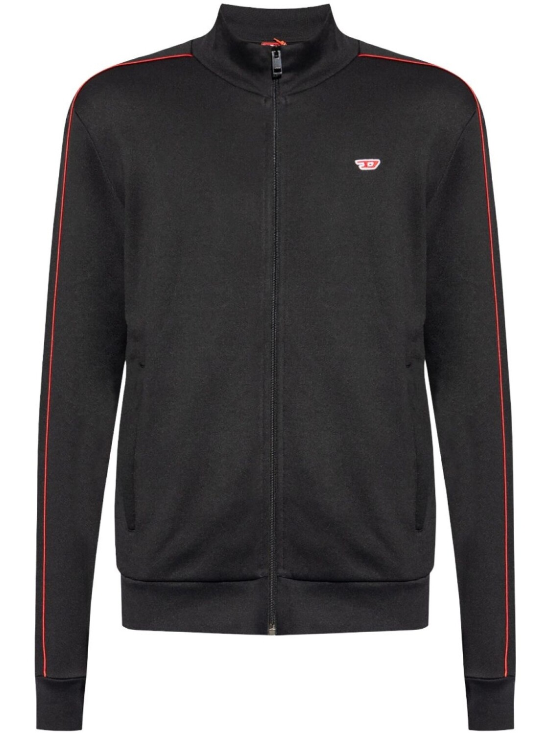 Diesel кардиган на молнии с вышитым логотипом, черный
Diesel кардиган на молнии с вышитым логотипом, черный