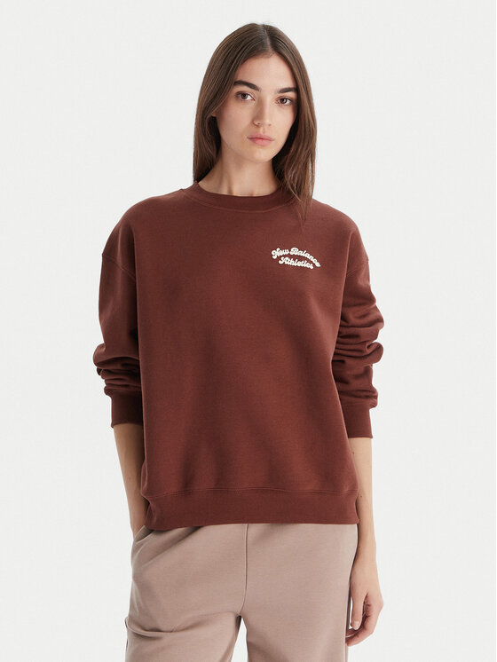Свитшот relaxed fit WT53516 New Balance, коричневый
Свитшот relaxed fit WT53516 New Balance, коричневый