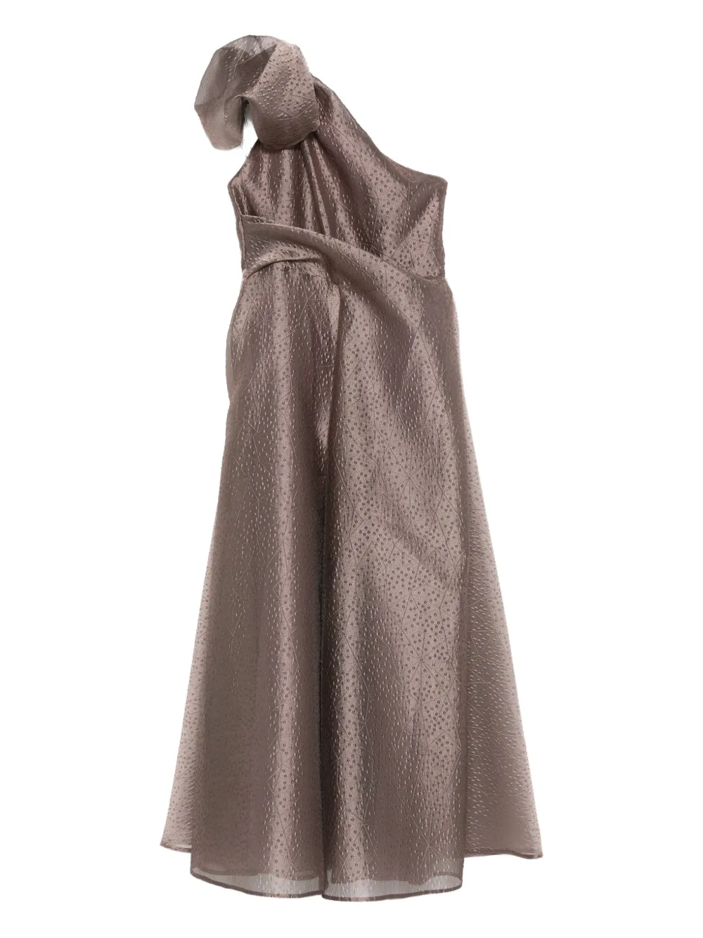 Текстурированное платье на одно плечо Talbot Runhof, коричневый
Текстурированное платье на одно плечо Talbot Runhof, коричневый