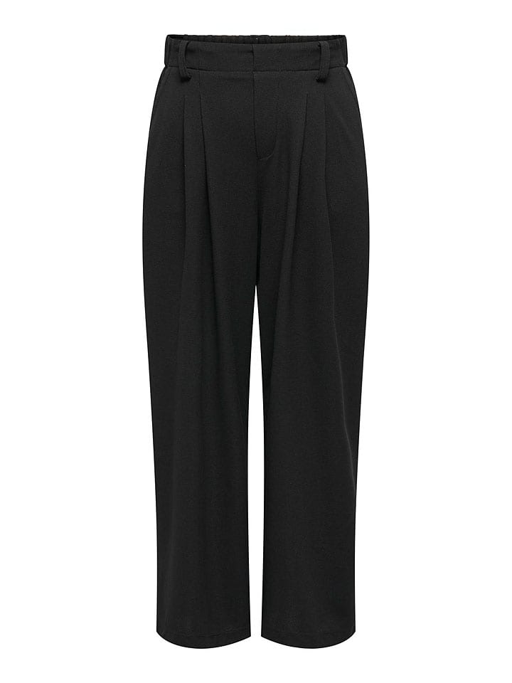 Тканевые брюки ONLY, черный 
Тканевые брюки ONLY, черный