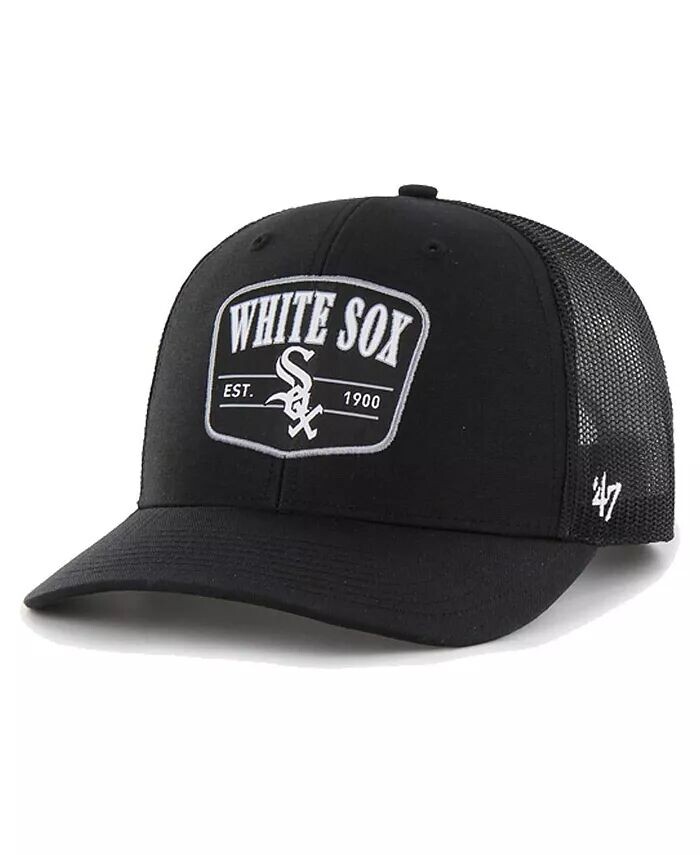Мужская черная регулируемая кепка Chicago White Sox Squad Trucker '47 Brand, черный
Мужская черная регулируемая кепка Chicago White Sox Squad Trucker '47 Brand, черный