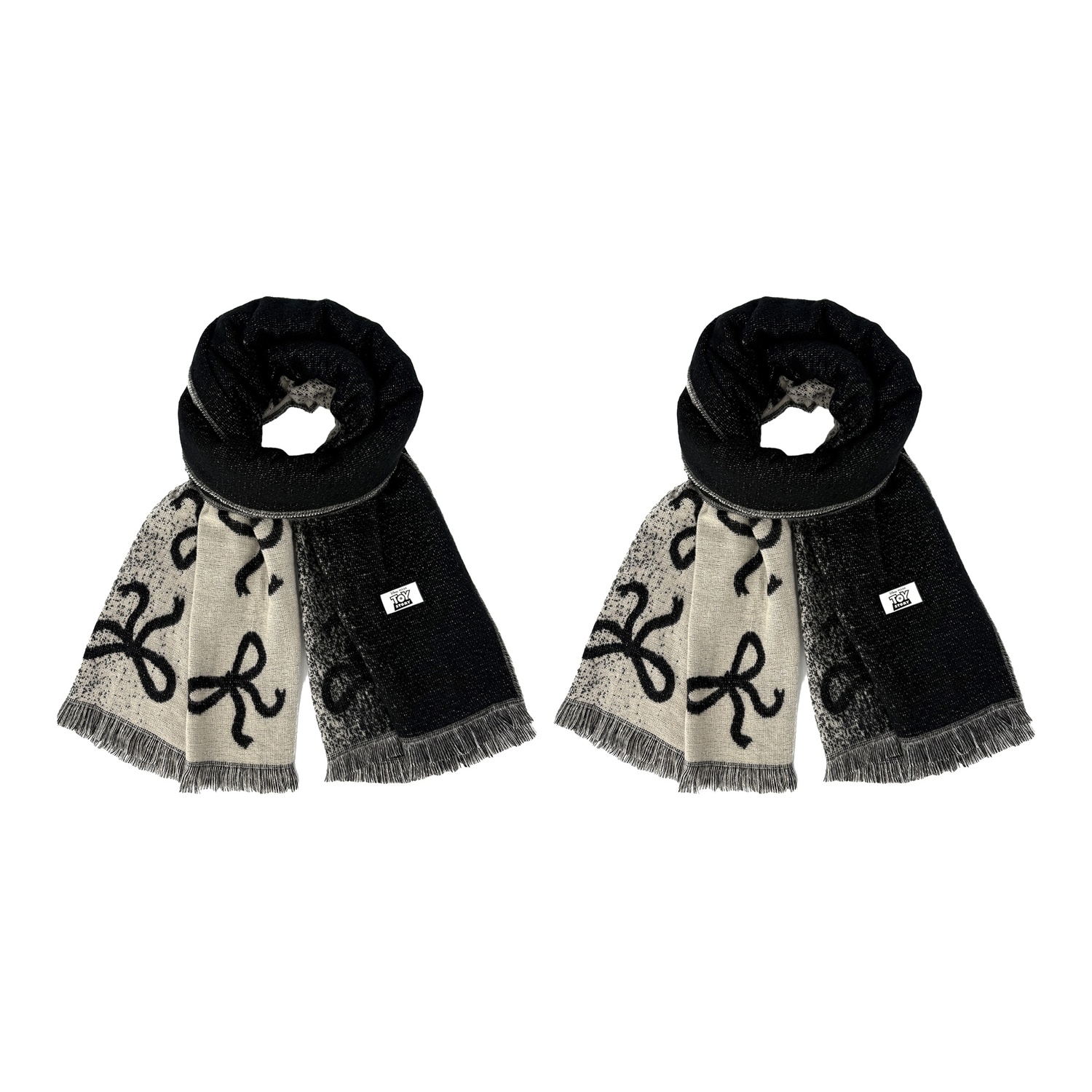 Disney Вязаный шарф унисекс, 2 Pack (Black+Black) 
Disney Вязаный шарф унисекс, 2 Pack (Black+Black)