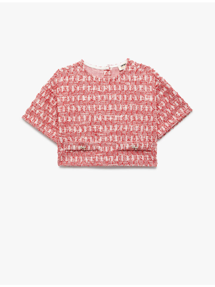 Блузка SS красного цвета с узором KOTON
Блузка SS красного цвета с узором KOTON