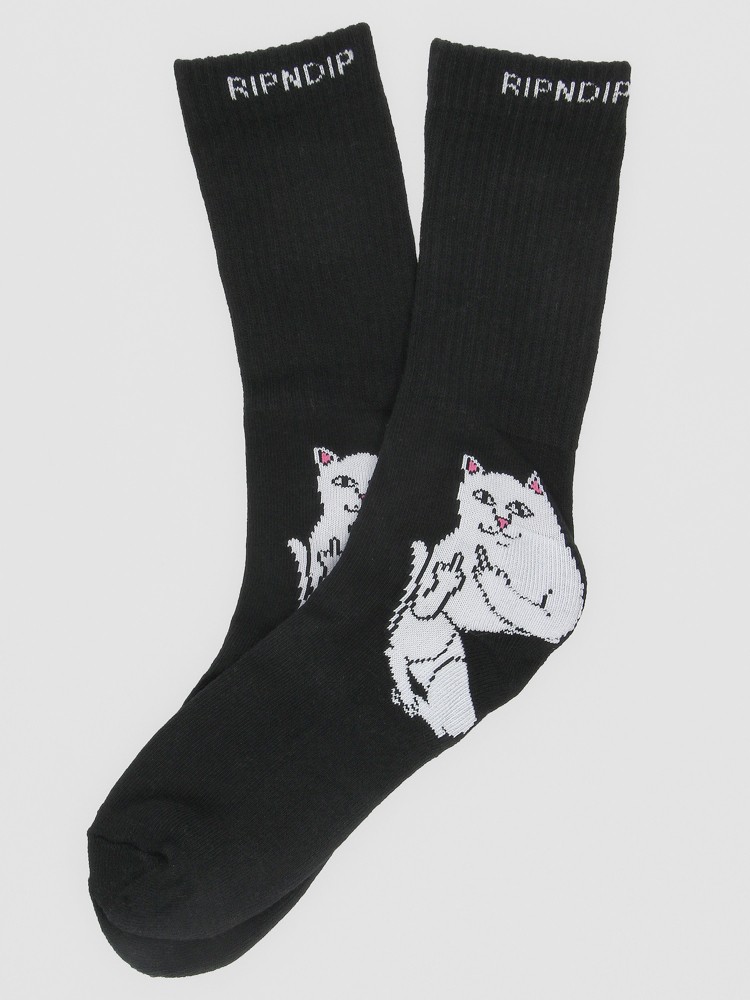 Носки RIPNDIP Lord Nermal Socken, black
Носки RIPNDIP Lord Nermal Socken, black