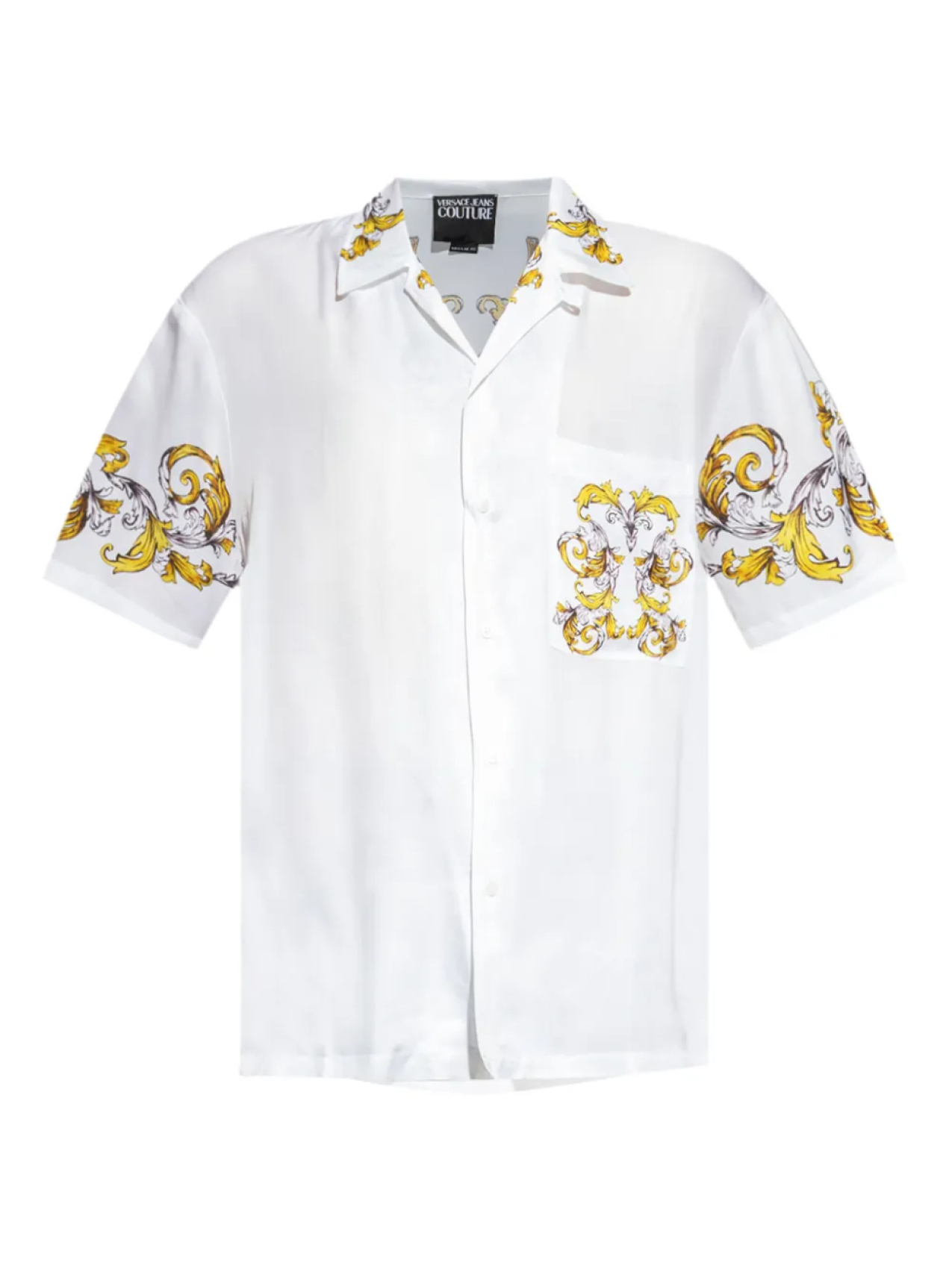 Рубашка с принтом «Барокко» Versace Jeans Couture, белый
Рубашка с принтом «Барокко» Versace Jeans Couture, белый