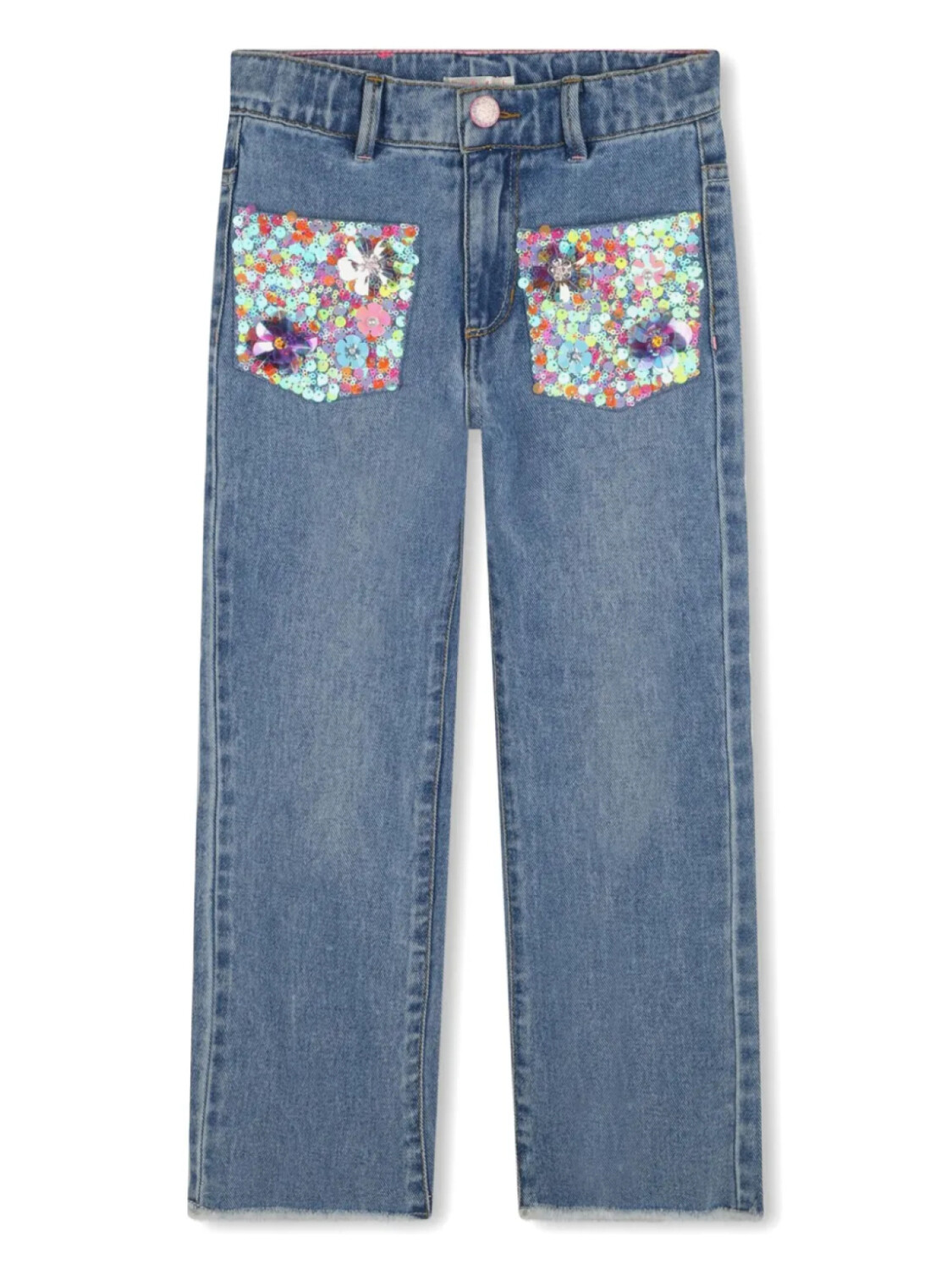 Джинсы Billieblush с пайетками, синий
Джинсы Billieblush с пайетками, синий