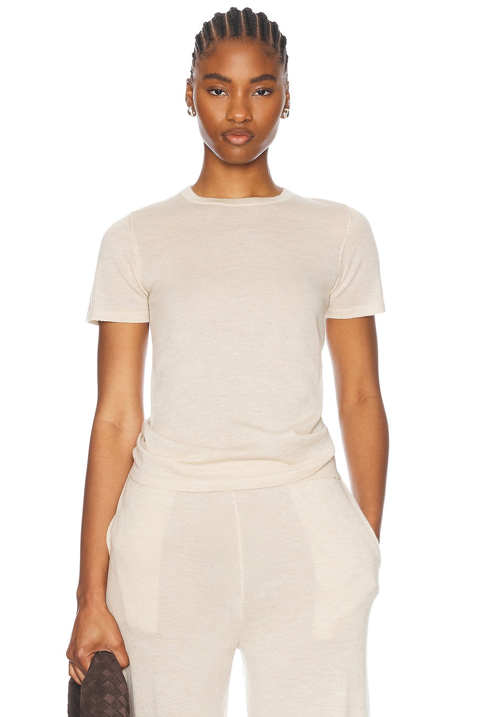 Кашемировая футболка Relaxed Sprwmn, Latte
Кашемировая футболка Relaxed Sprwmn, Latte