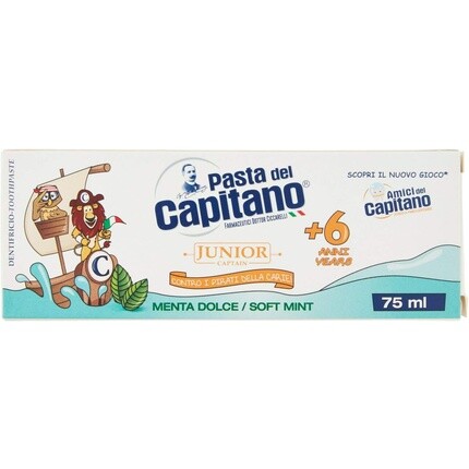 Паста Capitano Dent Junior 75, Pasta Del Capitano
Паста Capitano Dent Junior 75, Pasta Del Capitano