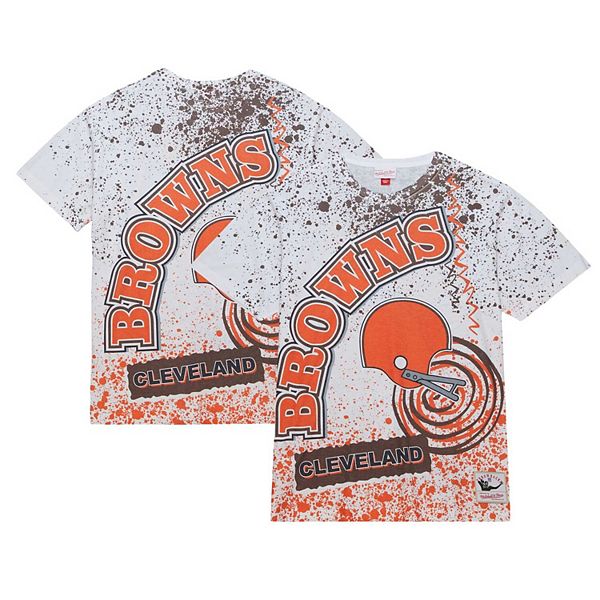 Мужская белая футболка cleveland browns team burst sublimated Mitchell & Ness
Мужская белая футболка cleveland browns team burst sublimated Mitchell & Ness