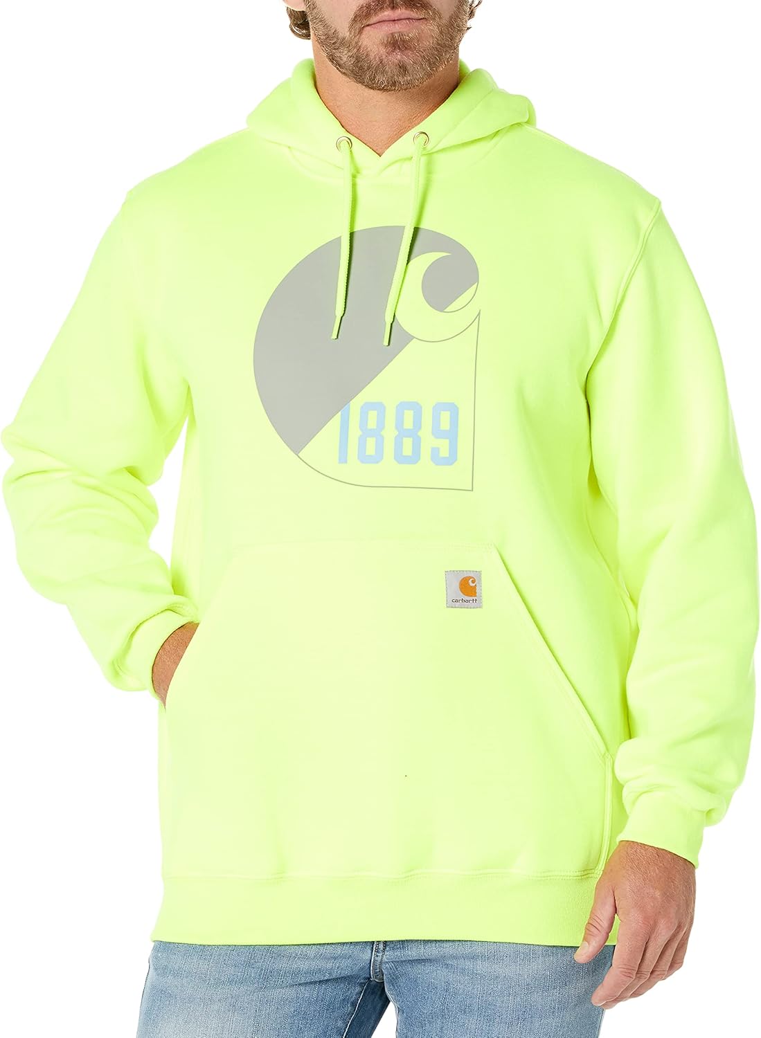 Толстовка Carhartt Loose Fit Midweight Logo Graphic, Brite Lime
Толстовка Carhartt Loose Fit Midweight Logo Graphic, Brite Lime