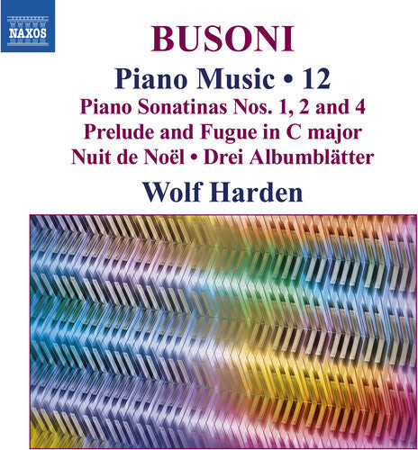 CD диск Busoni / Harden: Busoni: Piano Music, Vol. 12 Piano Sonatinas Nos. 1, 2 and 4 - Prelude and Fugue in C major
CD диск Busoni / Harden: Busoni: Piano Music, Vol. 12 Piano Sonatinas Nos. 1, 2 and 4 - Prelude and Fugue in C major