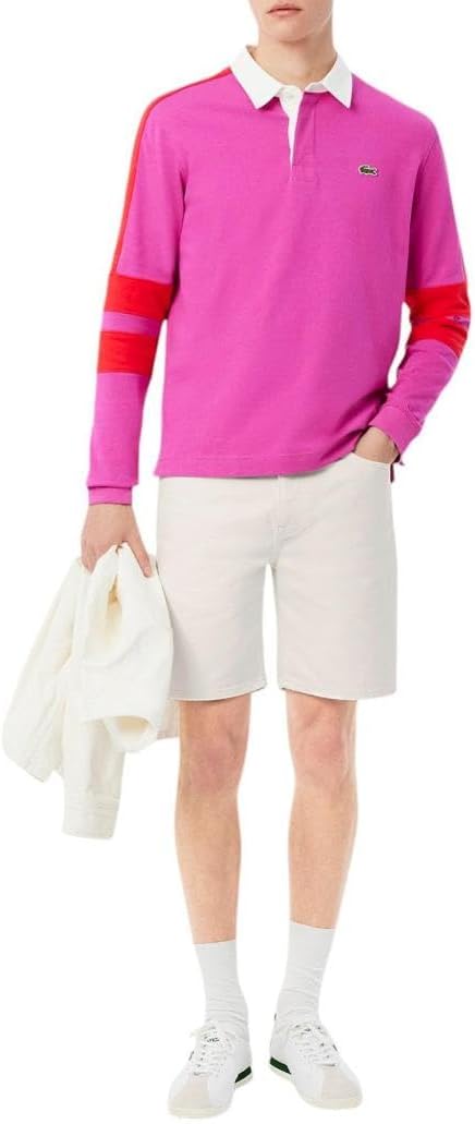 Lacoste мужские шорты прямого кроя, White
Lacoste мужские шорты прямого кроя, White