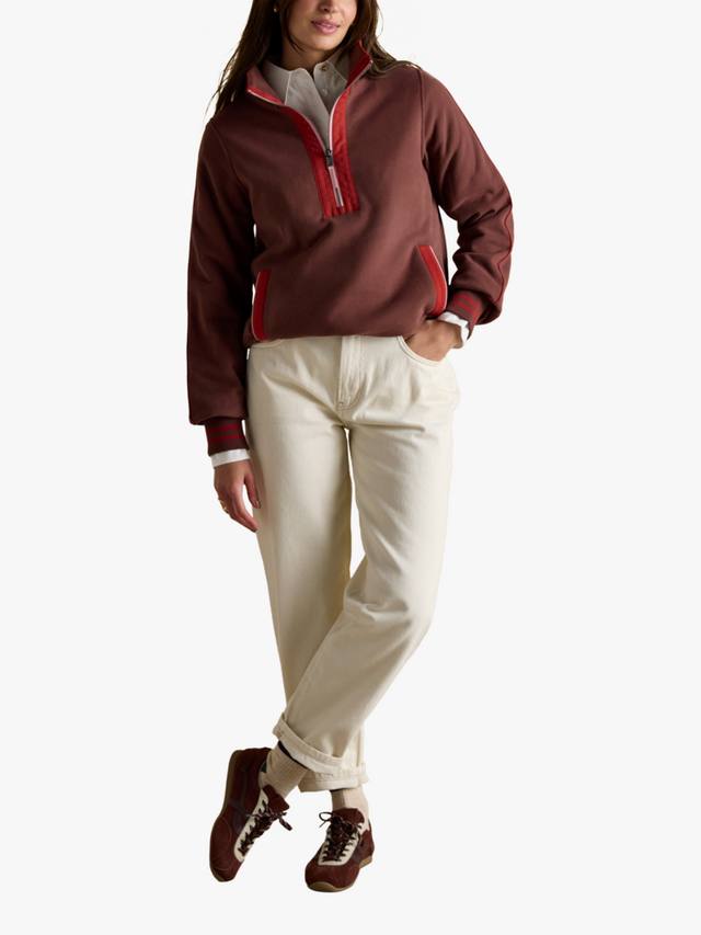 Свитшот с воронкообразным воротником на молнии Joules, Chocolate
Свитшот с воронкообразным воротником на молнии Joules, Chocolate