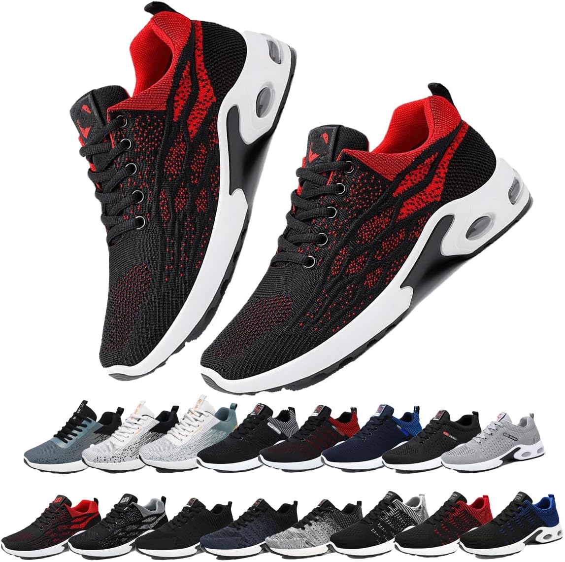 Мужские кроссовки Air с амортизацией для бега, белые с сеткой, ортопедические кроссовки, противоскользящие для активного отдыха на улице Generic
Мужские кроссовки Air с амортизацией для бега, белые с сеткой, ортопедические кроссовки, противоскользящие для активного отдыха на улице Generic