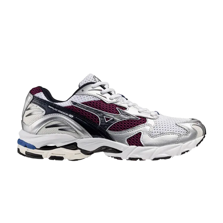 Кроссовки Mizuno Wave Rider 10, White Dark Purple
Кроссовки Mizuno Wave Rider 10, White Dark Purple