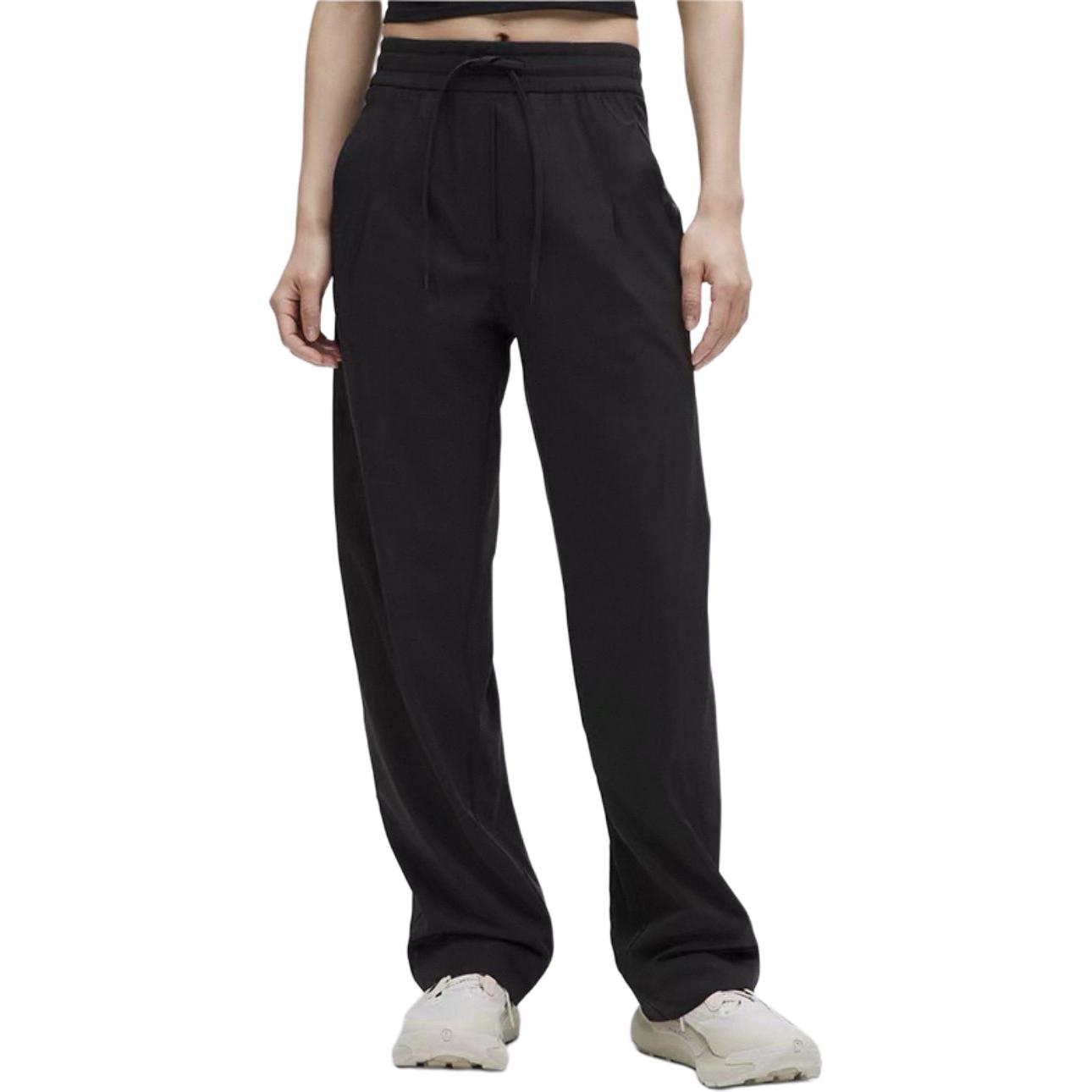 Тканые брюки свободного кроя женские Lululemon, черный/blk
Тканые брюки свободного кроя женские Lululemon, черный/blk