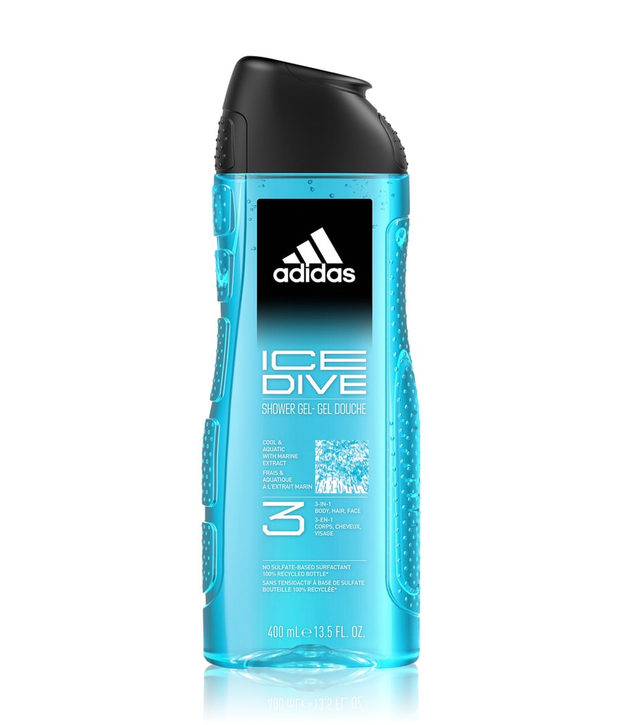 Гель для душа Adidas Ice Dive Shower Gel, 400 ml
Гель для душа Adidas Ice Dive Shower Gel, 400 ml
