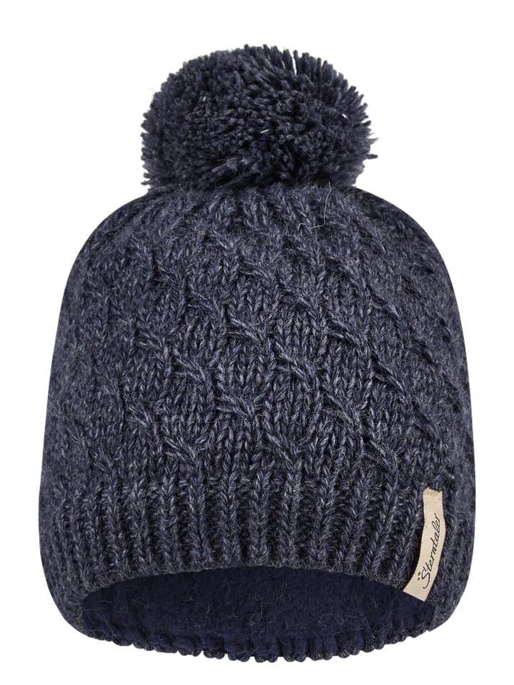 Шапка с помпоном, меланжевая, темно-синего цвета Sterntaler
Шапка с помпоном, меланжевая, темно-синего цвета Sterntaler