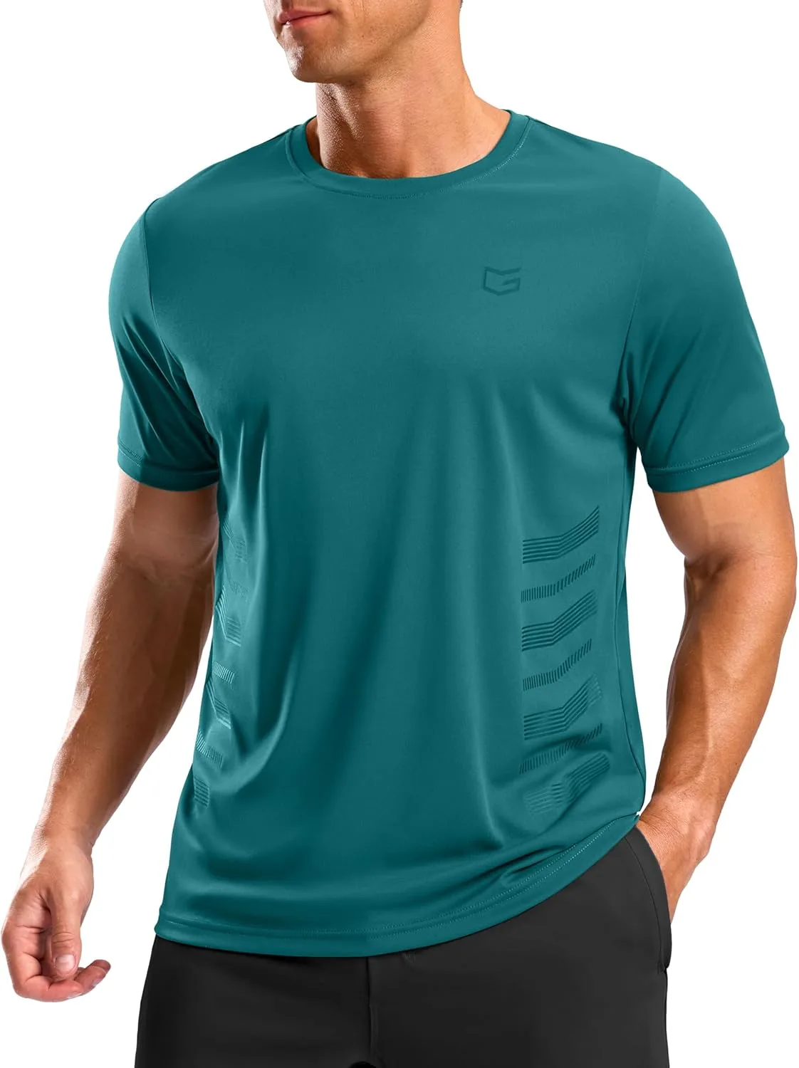 G Gradual мужская футболка для тренировок Quick Dry, влагоотводящая, с коротким рукавом
G Gradual мужская футболка для тренировок Quick Dry, влагоотводящая, с коротким рукавом