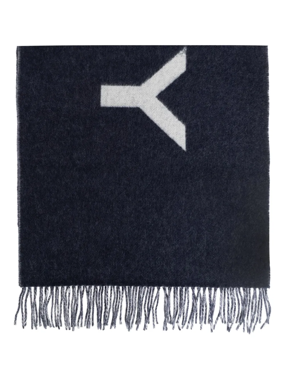 Шарф с логотипом и бахромой Bally, синий
Шарф с логотипом и бахромой Bally, синий