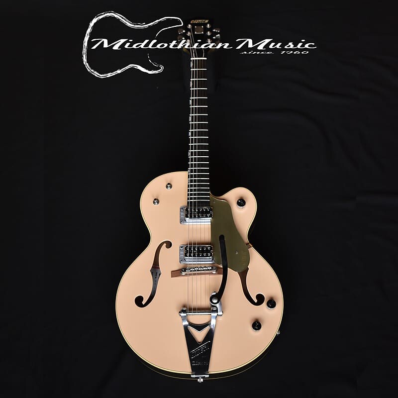 Электрогитара Gretsch G6118T-LTV 125th Anniversary Electric Guitar - Jaguar Tan Finish w/Case
Электрогитара Gretsch G6118T-LTV 125th Anniversary Electric Guitar - Jaguar Tan Finish w/Case