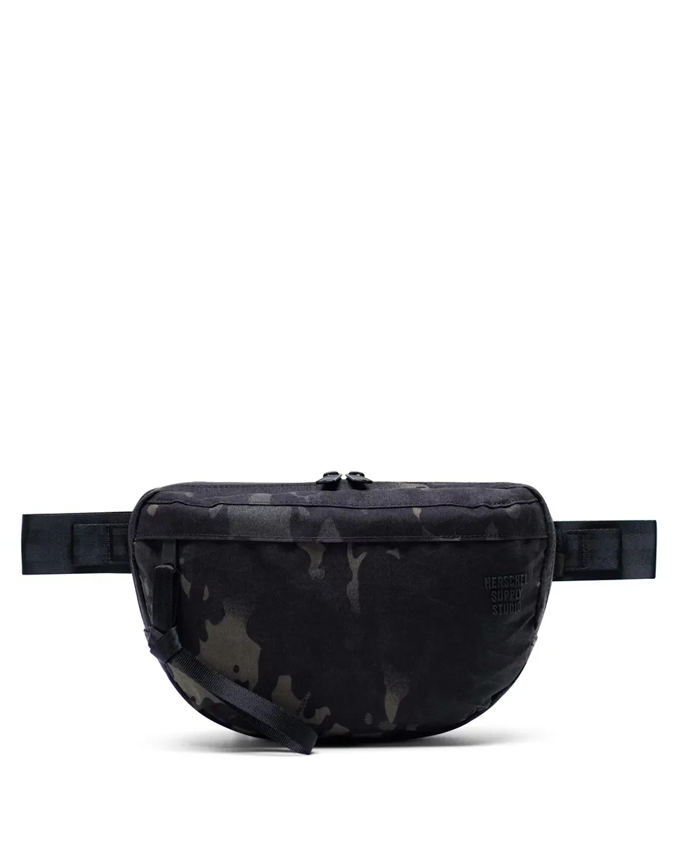 Мужская черная поясная сумка на молнии Herschel, чёрный
Мужская черная поясная сумка на молнии Herschel, чёрный