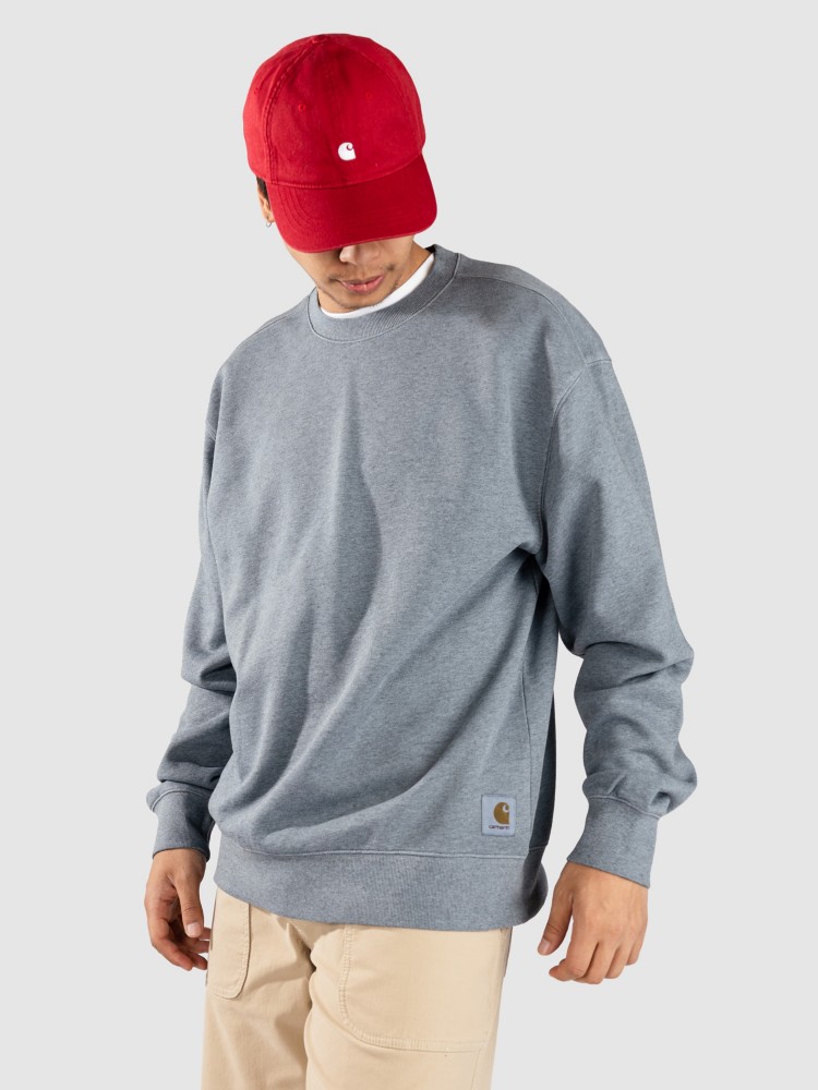 Свитер Carhartt WIP Caspian Sweater, clay blue heather/garment
Свитер Carhartt WIP Caspian Sweater, clay blue heather/garment