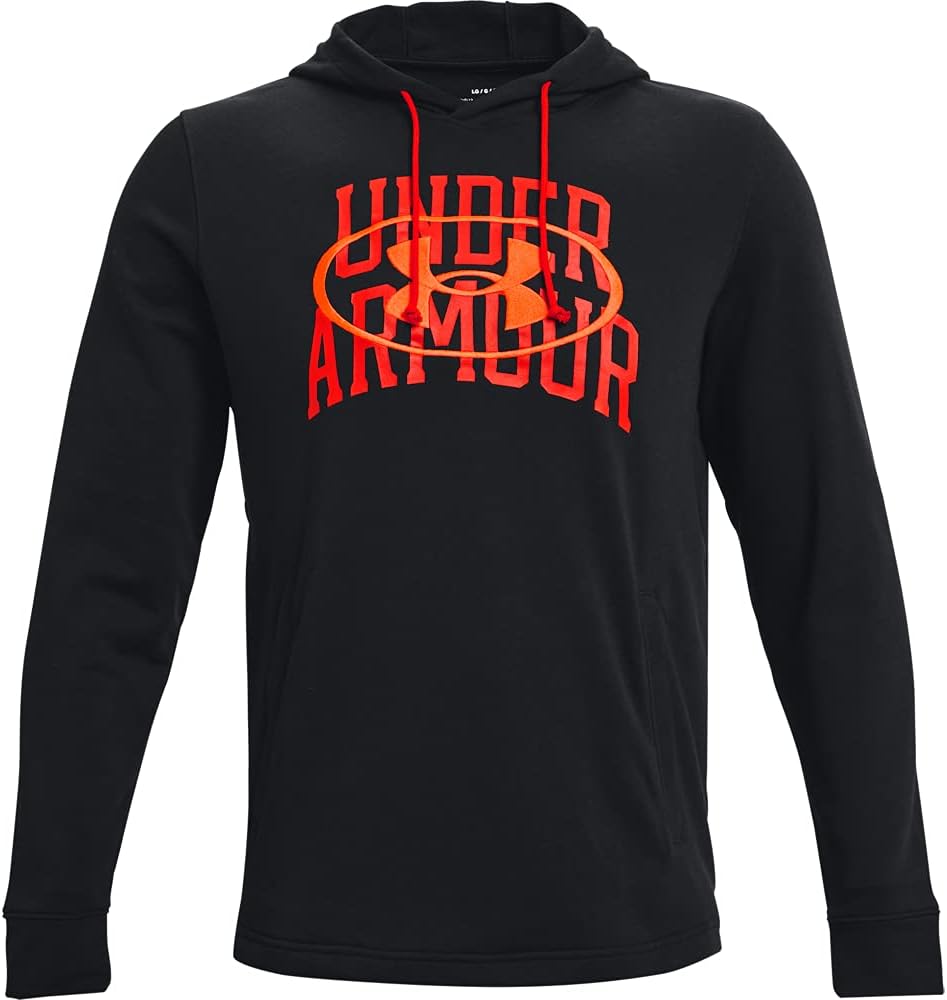 Толстовка Under Armour Men's Rival Terry Lockertag Overlap, Black (001)/Phoenix Fire
Толстовка Under Armour Men's Rival Terry Lockertag Overlap, Black (001)/Phoenix Fire