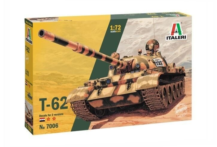 Модельный комплект Т-62 Italeri
Модельный комплект Т-62 Italeri