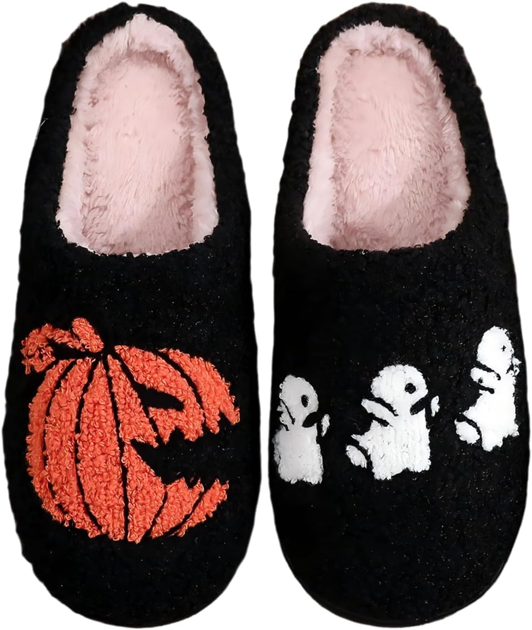 Женские и мужские домашние тапочки с эффектом памяти, мягкие, без шнурков, противоскользящие, пушистые, для дома и улицы Edobao, Pumpkin Ghost
Женские и мужские домашние тапочки с эффектом памяти, мягкие, без шнурков, противоскользящие, пушистые, для дома и улицы Edobao, Pumpkin Ghost