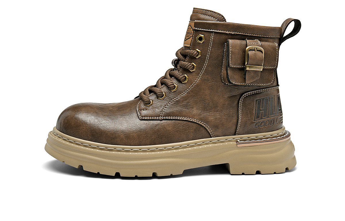 HLA Мужские ботинки Martin черно-коричневые - коричневые, цвет Brown
HLA Мужские ботинки Martin черно-коричневые - коричневые, цвет Brown