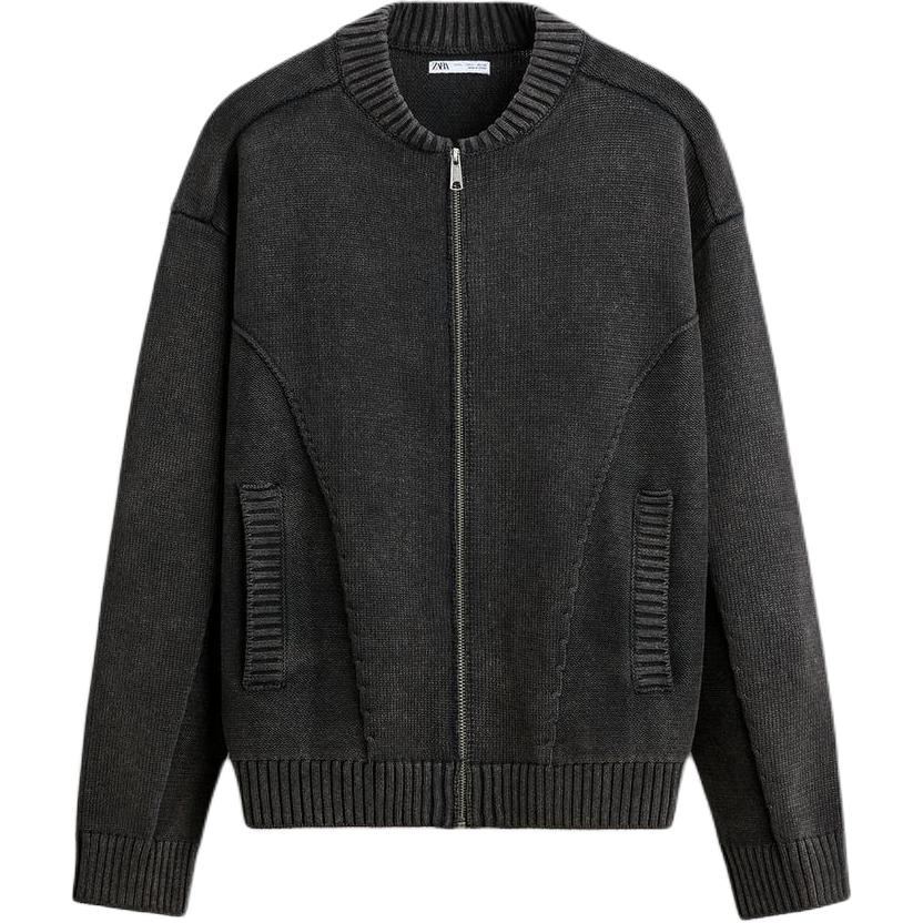 Трикотажный свитер мужской коричневый ZARA
Трикотажный свитер мужской коричневый ZARA