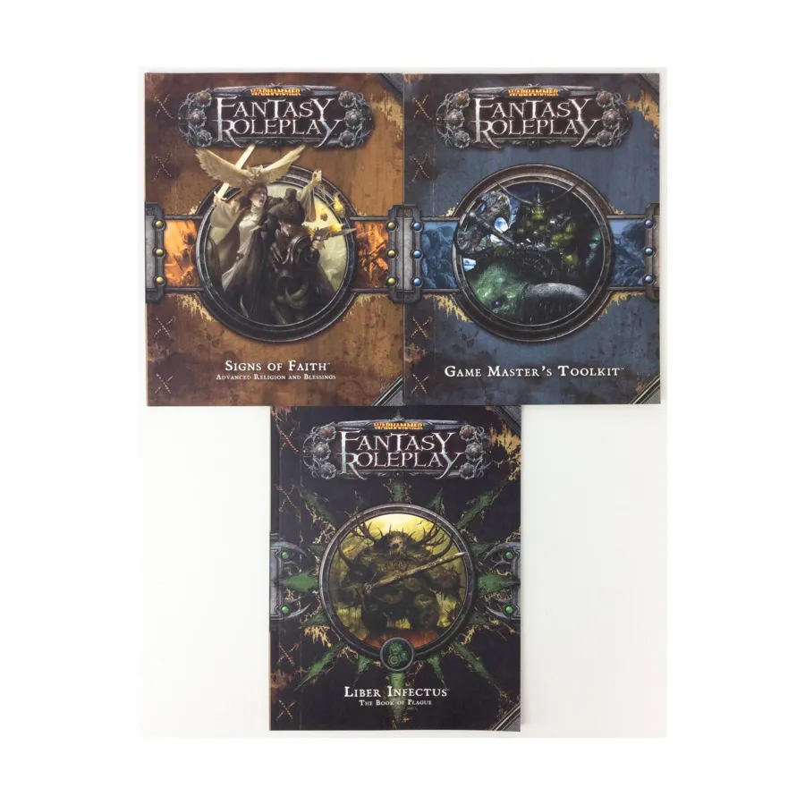 Знаки веры – только книги!, Warhammer Fantasy Roleplay (3rd Edition)
Знаки веры – только книги!, Warhammer Fantasy Roleplay (3rd Edition)