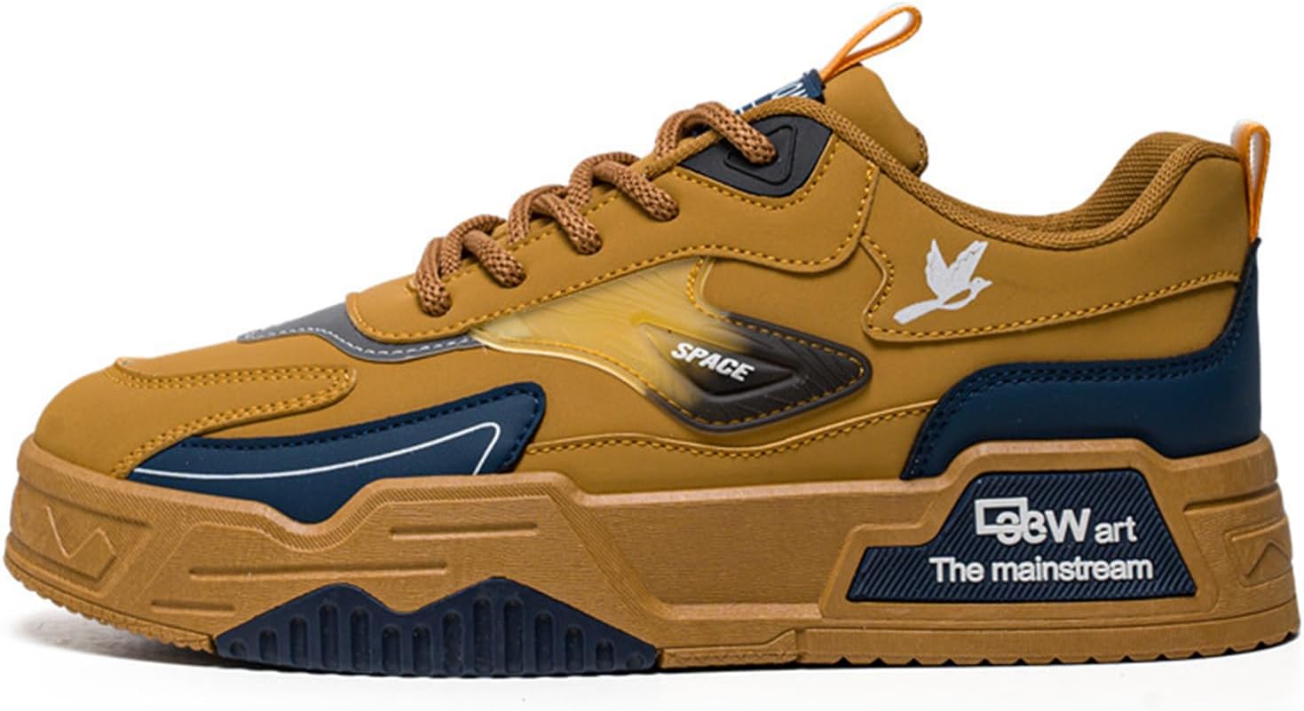 Мужские повседневные спортивные кроссовки, низкие кроссовки для ходьбы и бега, скейтбордические кроссовки, подходящие для занятий спортом на открытом воздухе Generic, желтый
Мужские повседневные спортивные кроссовки, низкие кроссовки для ходьбы и бега, скейтбордические кроссовки, подходящие для занятий спортом на открытом воздухе Generic, желтый