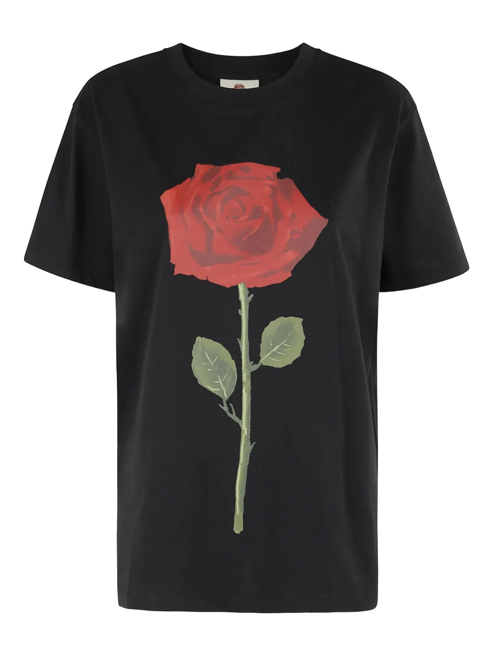 Футболка из органического хлопка с принтом роз FARM Rio, черный
Футболка из органического хлопка с принтом роз FARM Rio, черный
