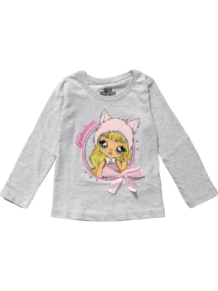 Na!Na!Na! Surprise Рубашка с длинными рукавами 5202075 серого цвета
Na!Na!Na! Surprise Рубашка с длинными рукавами 5202075 серого цвета