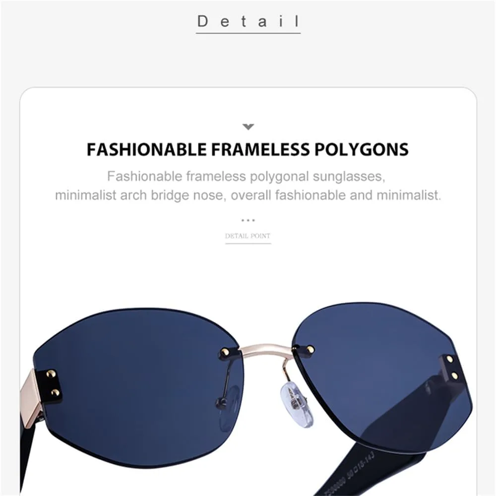 Винтажные солнцезащитные очки без оправы для женщин в стиле ретро-панк, солнцезащитные очки для женщин с защитой от УФ-излучения UV400, m1692 Generic, M-1695
Винтажные солнцезащитные очки без оправы для женщин в стиле ретро-панк, солнцезащитные очки для женщин с защитой от УФ-излучения UV400, m1692 Generic, M-1695